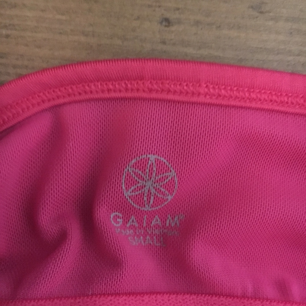 GAIAM Pink Racer Back Yoga Cardio Dress Size S. - Picture 6 of 8